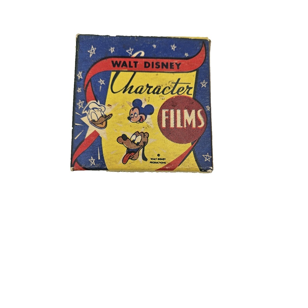 Vintage Walt Disney Character Films Mickey Mouse "Bill Posters" Super 8mm Reel